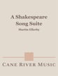 A Shakespeare Song Suite Orchestra sheet music cover